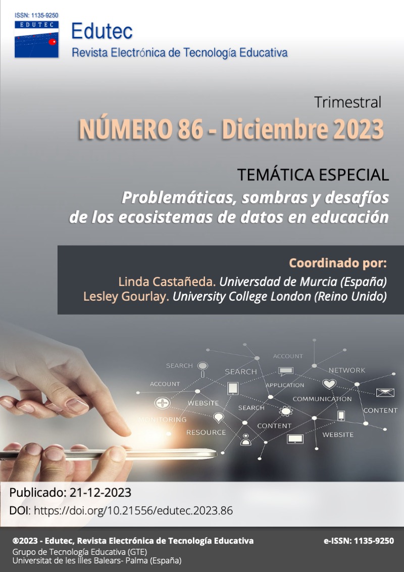 Edutec número 86 - Portada